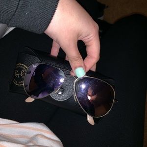 Purple Raybans